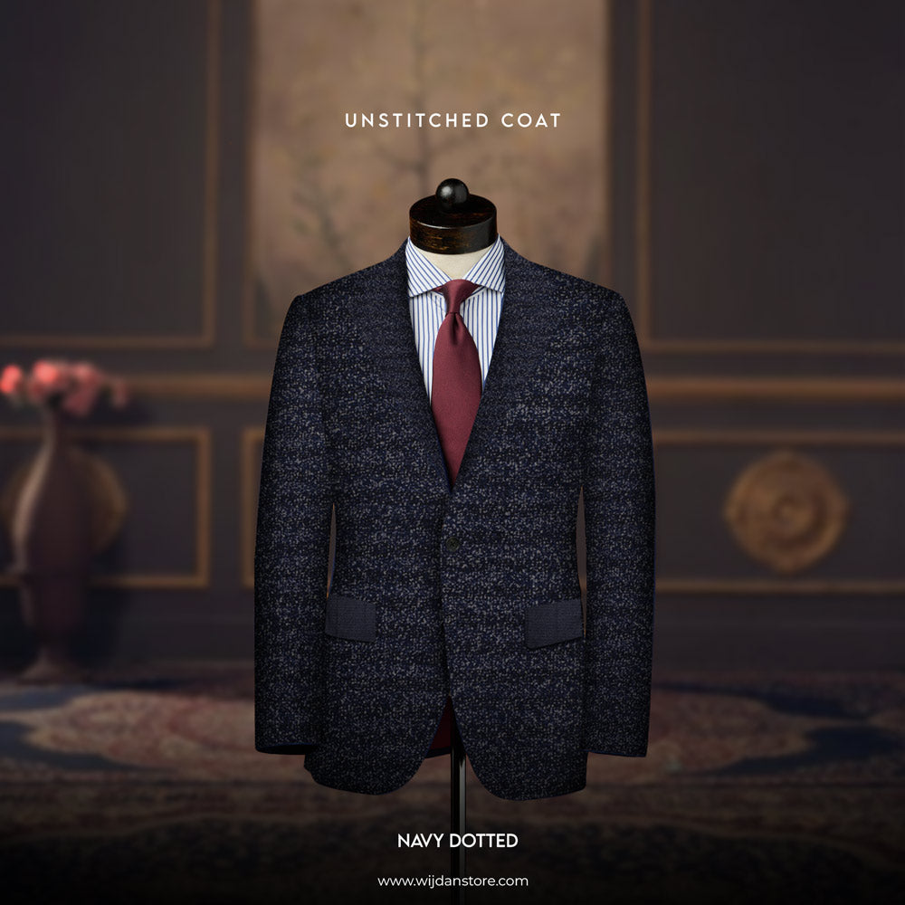Royal Tweed Wool Unstitched Coat